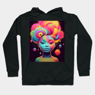 Digital Ice Cream Girls Hoodie